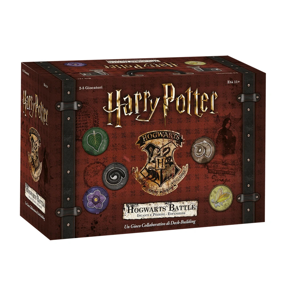 Asmodee - Harry Potter Hogwarts Battle - Bordspellen - 11+ - STR8138 - Italiaanse Editie