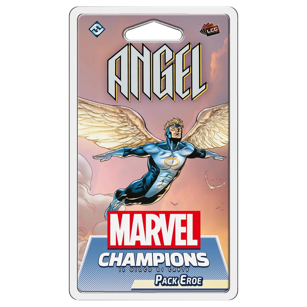 Asmodee - Marvel Champions LCG - Angel Pack - Kaartspellen - +12 - STR9374 - Italiaanse Editie