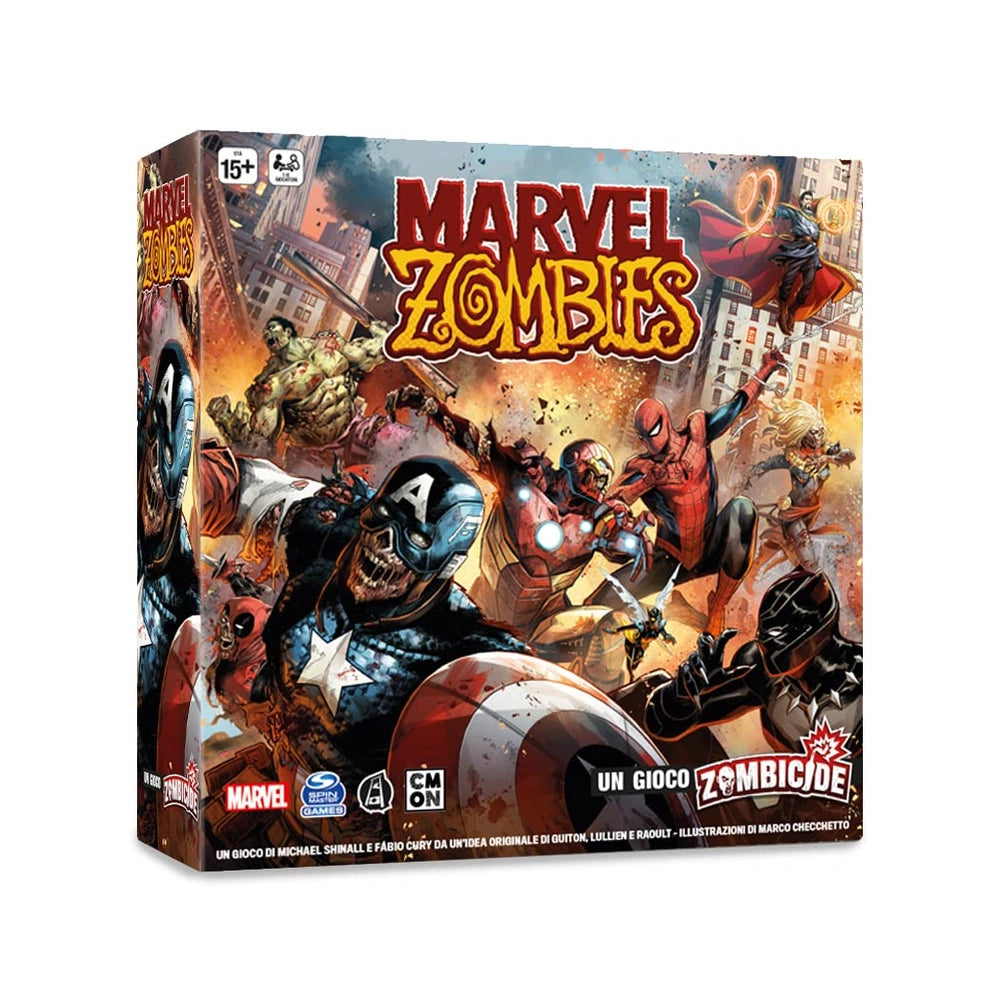 Asmodee - Marvel Zombies - Bordspellen - 15+ - STR8315 - Italiaanse Editie