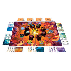Asmodee - Nomadi - Kaartspellen - +8 - Gezelligheid voor het gezin - STR8486 - Italiaanse Editie