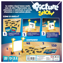 Asmodee - Picture Show - Bordspellen - 7 - Gezinsplezier - STR8251 - Italiaanse Editie