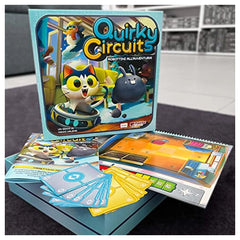 Asmodee - Quirky Circuits - Board Games - Age +8 - STR9806 - Italian Edition