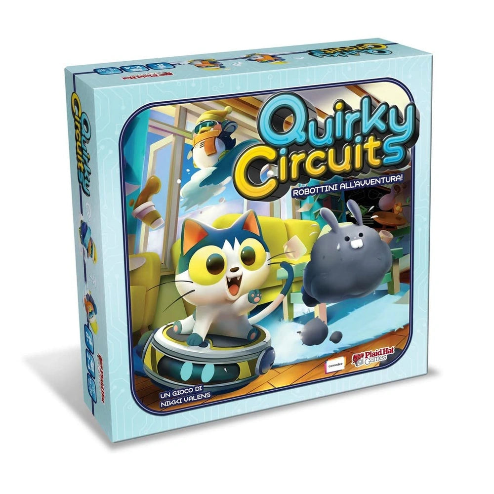 Asmodee - Quirky Circuits - Board Games - Age +8 - STR9806 - Italian Edition