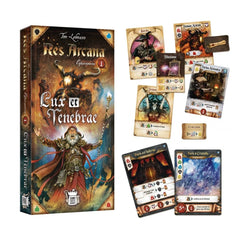 Asmodee - Res Arcana - Bordspellen - 12+ - Lux et Tenebrae - STR8167 - Italiaanse Editie