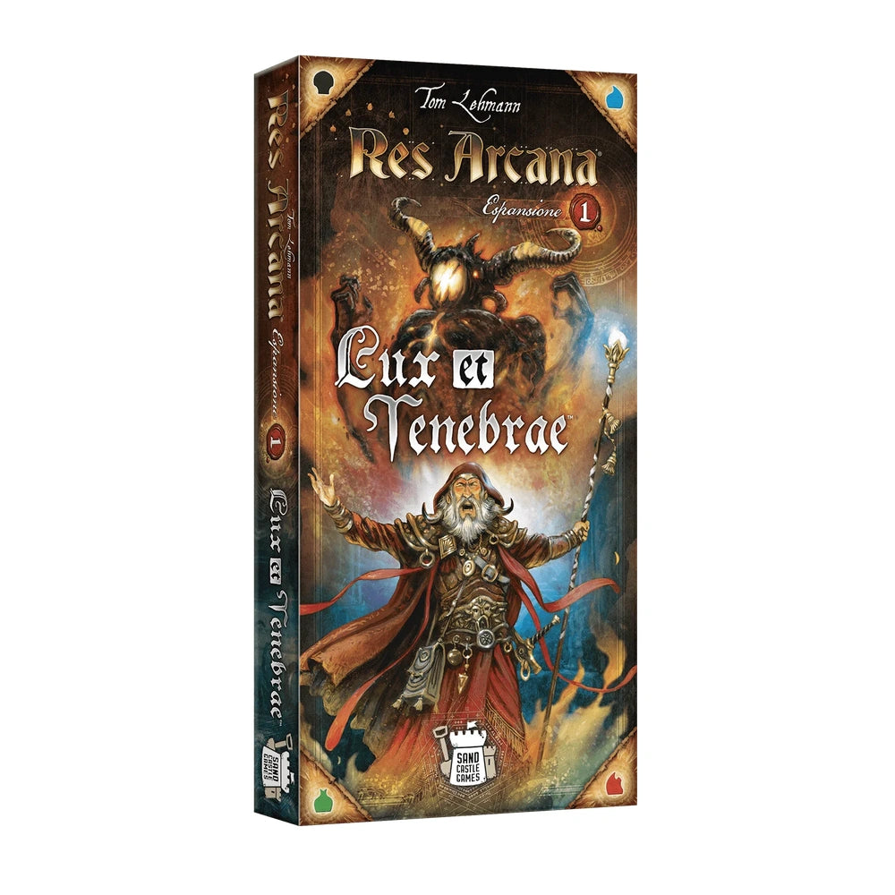Asmodee - Res Arcana - Bordspellen - 12+ - Lux et Tenebrae - STR8167 - Italiaanse Editie