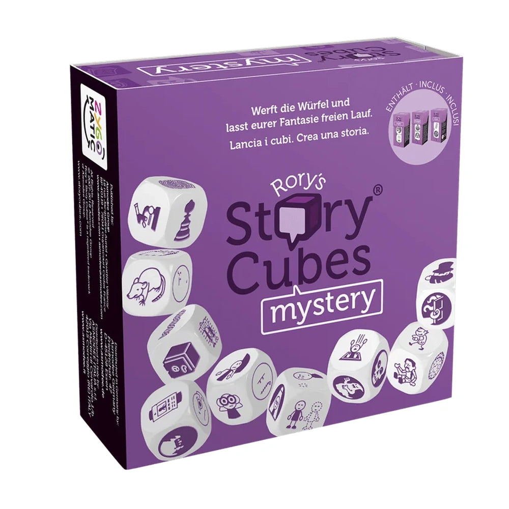 Asmodee - Rory’s Story Cubes Mistery - Bordspellen - 6+ - STR8079 - Meertalige Editie