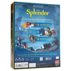 Asmodee - Splendor - Board Games - Age +10 - Strategy - STR8610 - Italian Edition