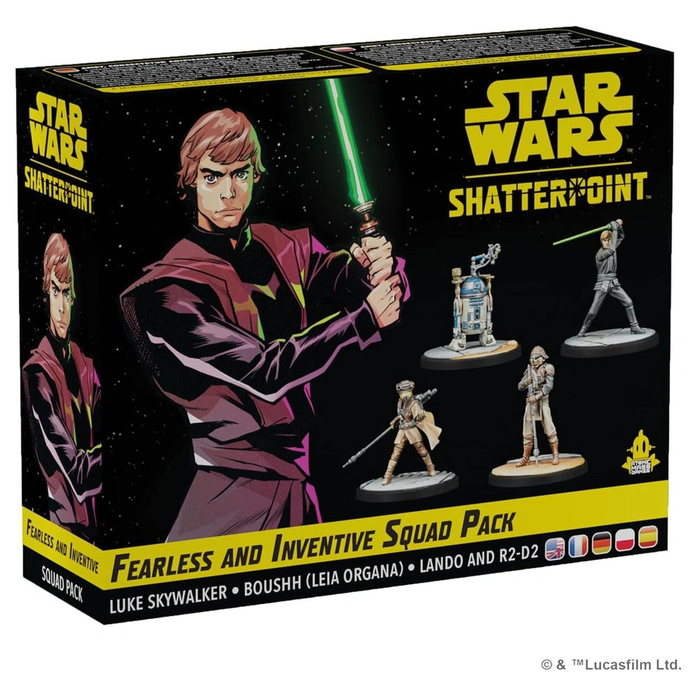 Asmodee - Star Wars Shatterpoint Fearless and Inventive - Bordspellen - 14 - STR10276 - Italiaanse Editie