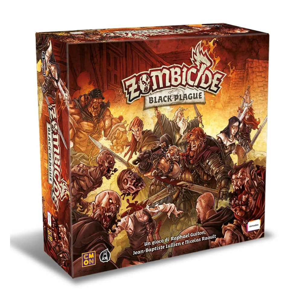 Asmodee - Zombicide Black Plague - Bordspellen - 14+ - STR8435 - Italiaanse Editie