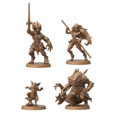 Asmodee - Zombicide - Black Plague - Thundercats Pack 1 - 14+ - STR7150 - Italiaanse Editie