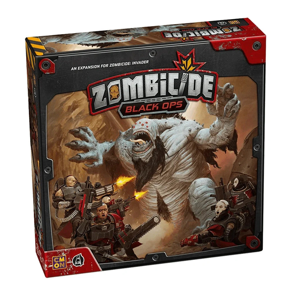 Asmodee - Zombicide Invader - Black Ops - Board Games - Age +14 - STR8446 - Italian Edition