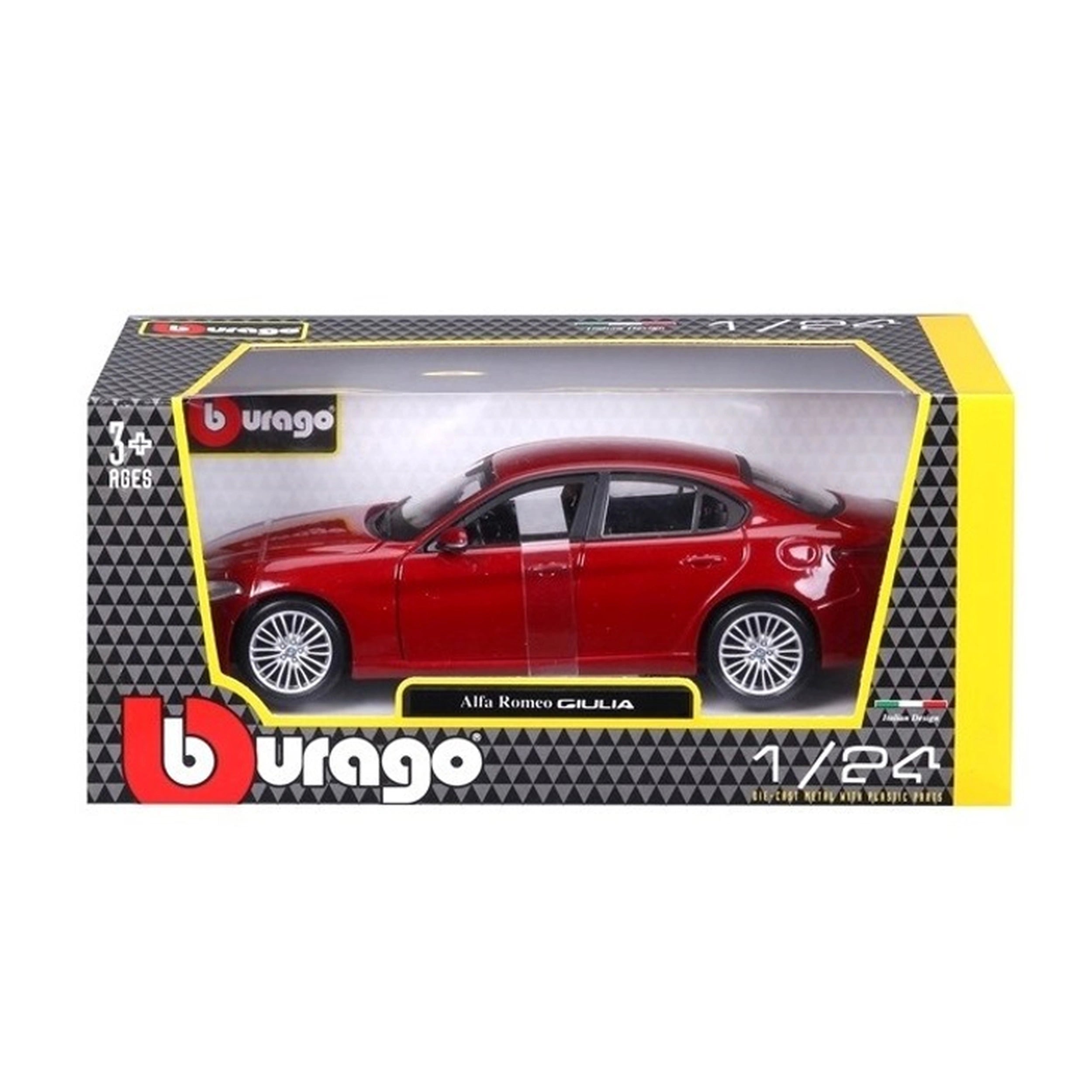 BBurago - Alfa Romeo Giulia Die-Cast Speelvoertuigen