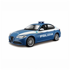 BBurago - Alfa Romeo Polizia 1:24 Die Cast Speelvoertuigen