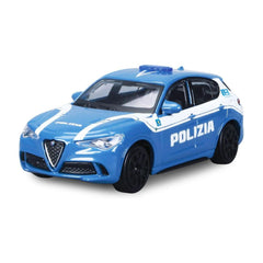 BBurago - Alfa Romeo Polizia 1:24 Die Cast Speelvoertuigen