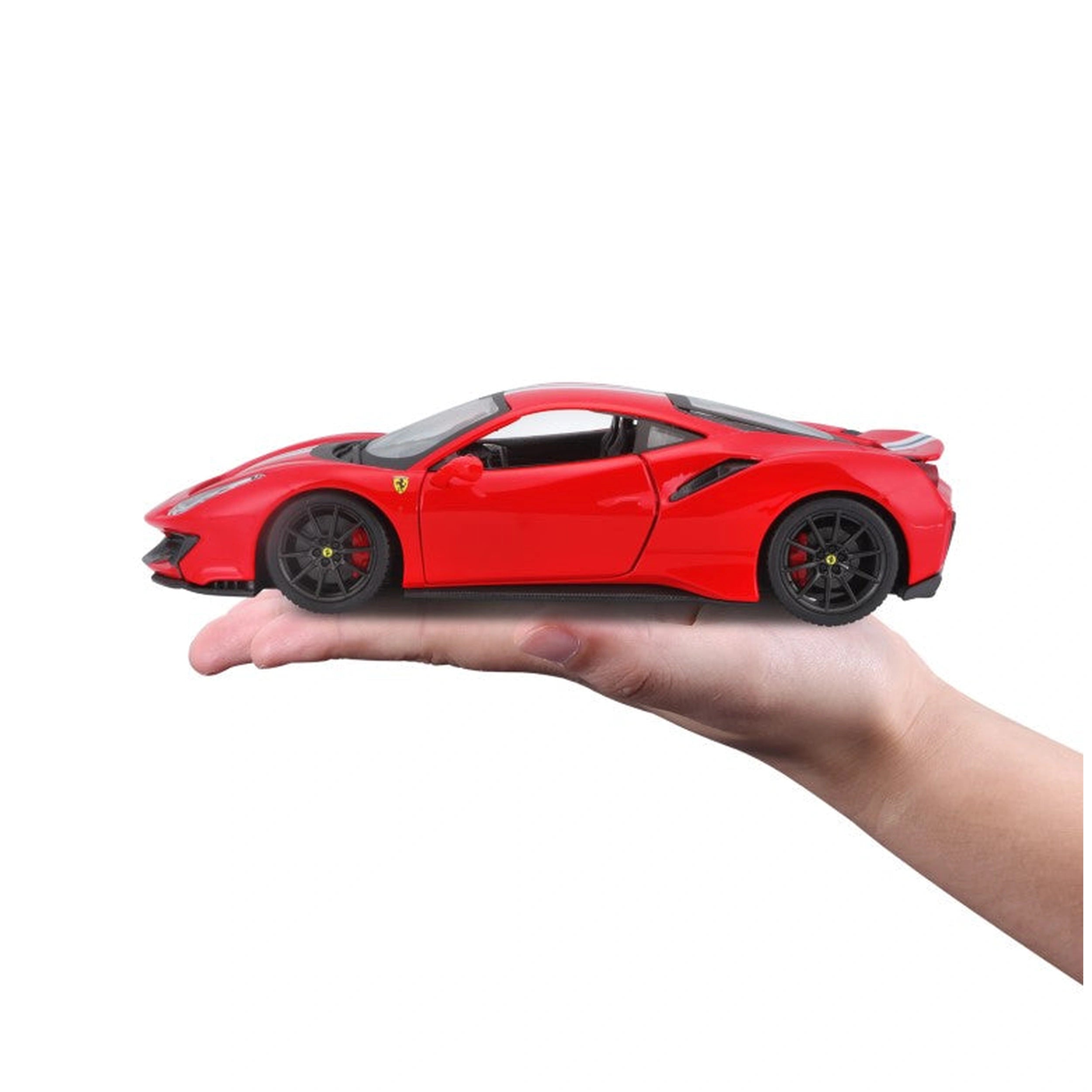 BBurago - Ferrari 488 Pista 1:24 Die Cast Speelvoertuigen