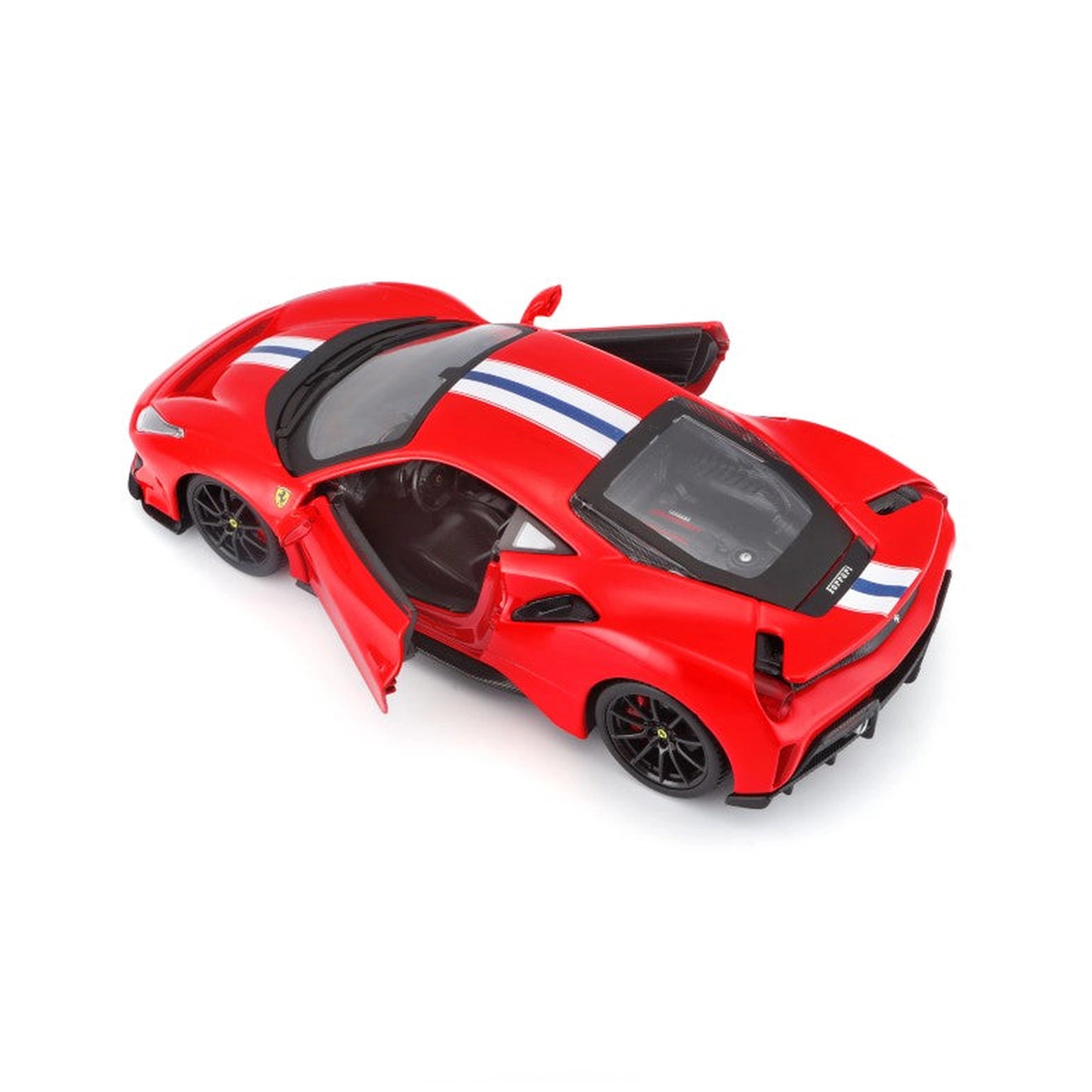BBurago - Ferrari 488 Pista 1:24 Die Cast Speelvoertuigen