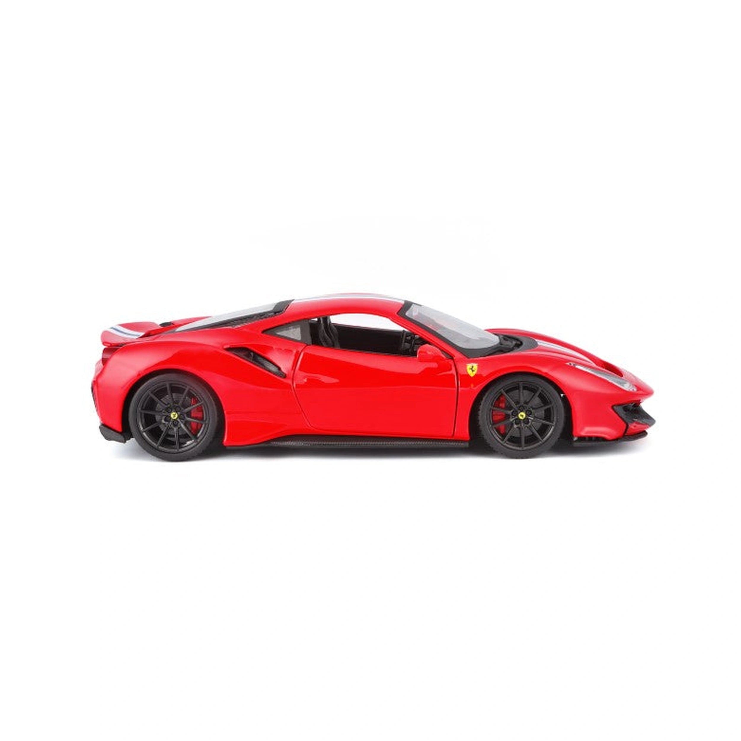 BBurago - Ferrari 488 Pista 1:24 Die Cast Speelvoertuigen