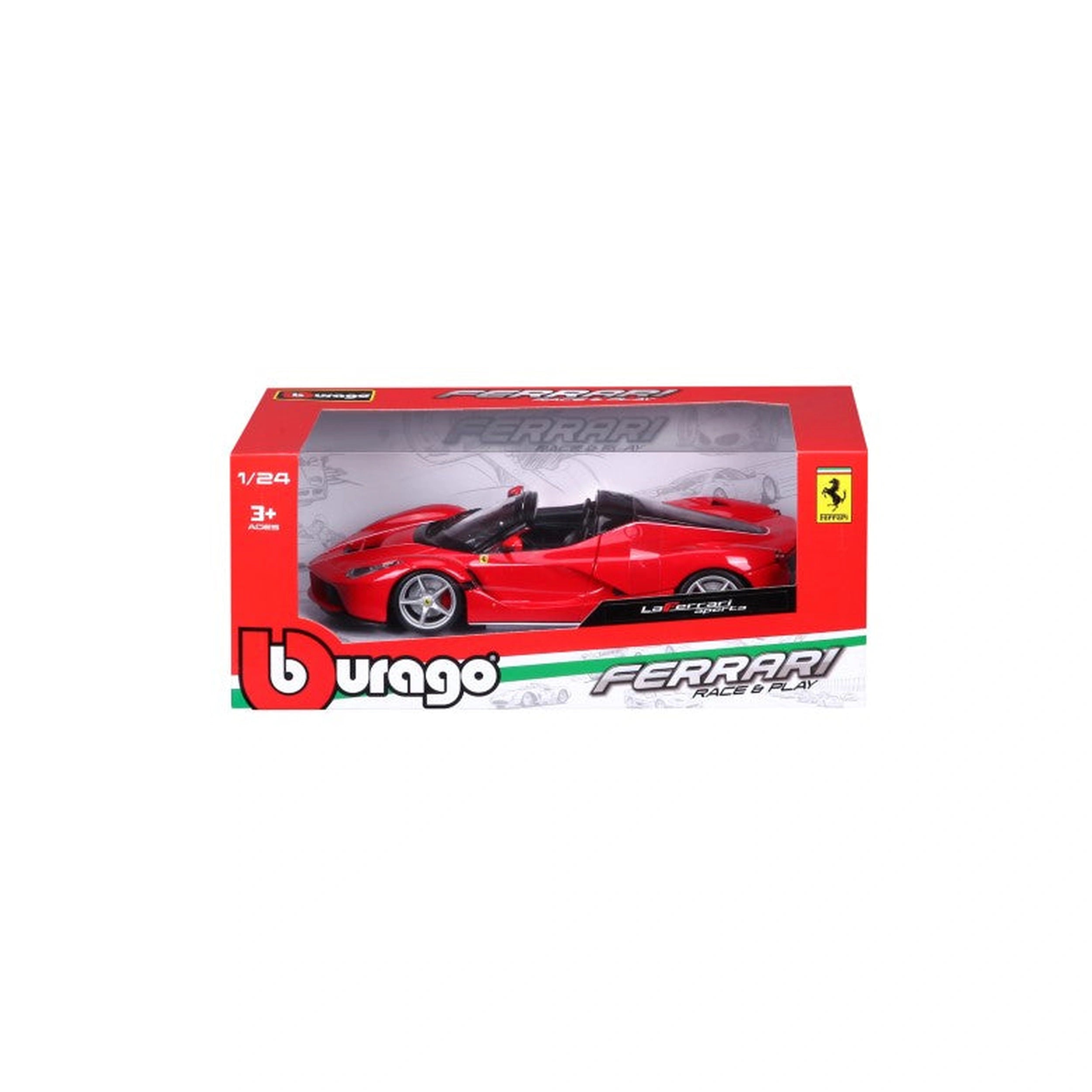 BBurago - Ferrari Race Play La Ferrari Aperta 1:24 Speelvoertuigen