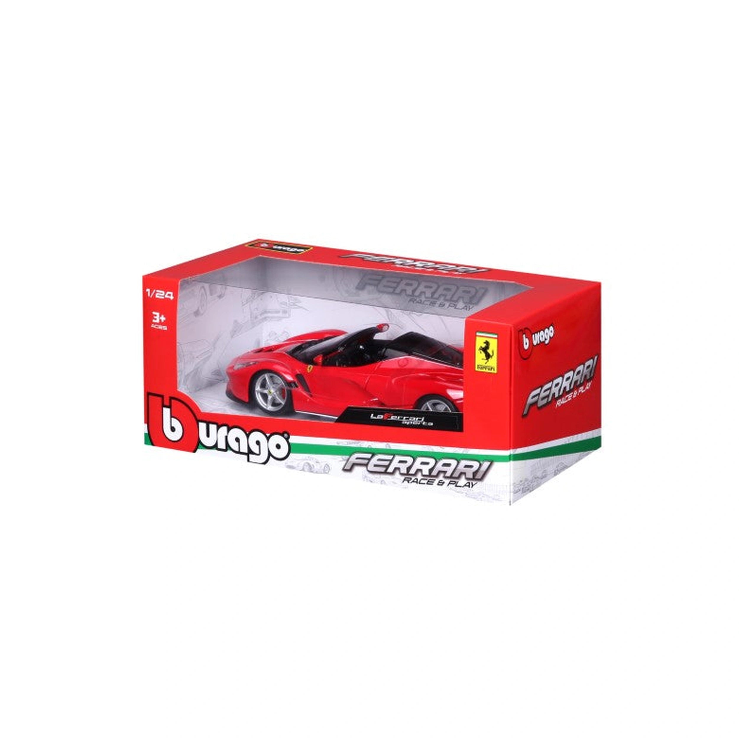 BBurago - Ferrari Race Play La Ferrari Aperta 1:24 Speelvoertuigen