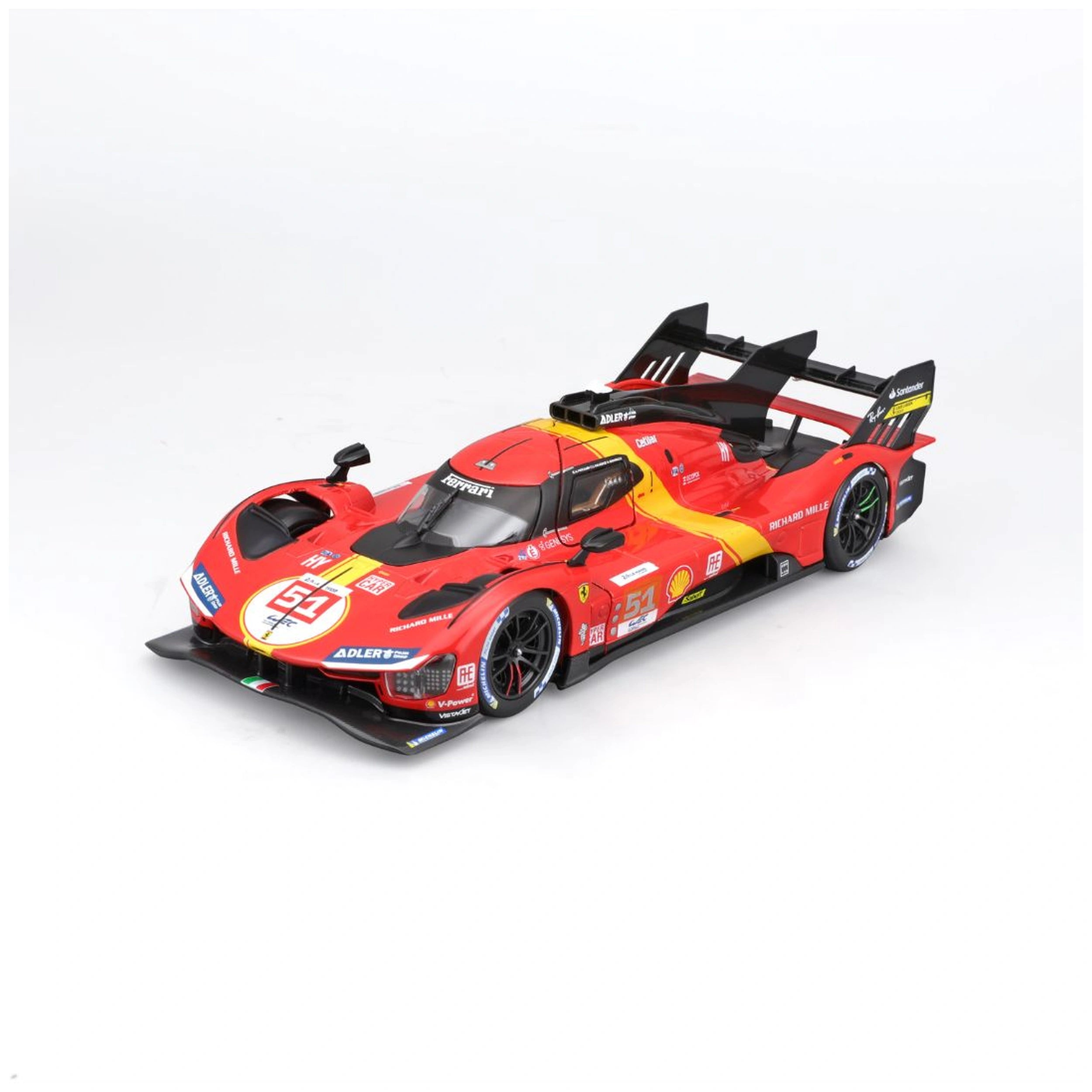 BBurago - Ferrari Racing Ferrari Le Mans Hypercar 499P 1:24 Die Cast Speelvoertuigen