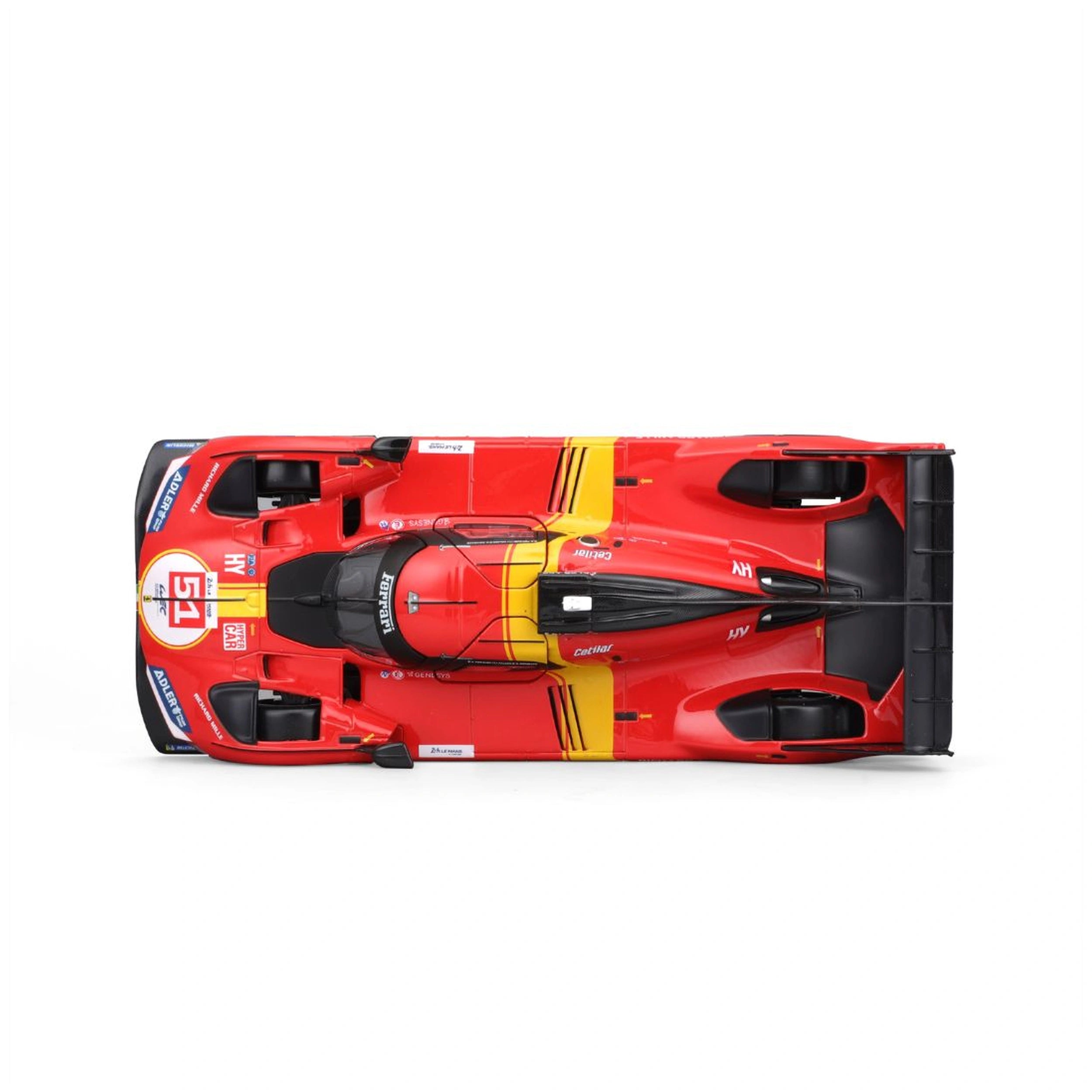 BBurago - Ferrari Racing Ferrari Le Mans Hypercar 499P 1:24 Die Cast Speelvoertuigen