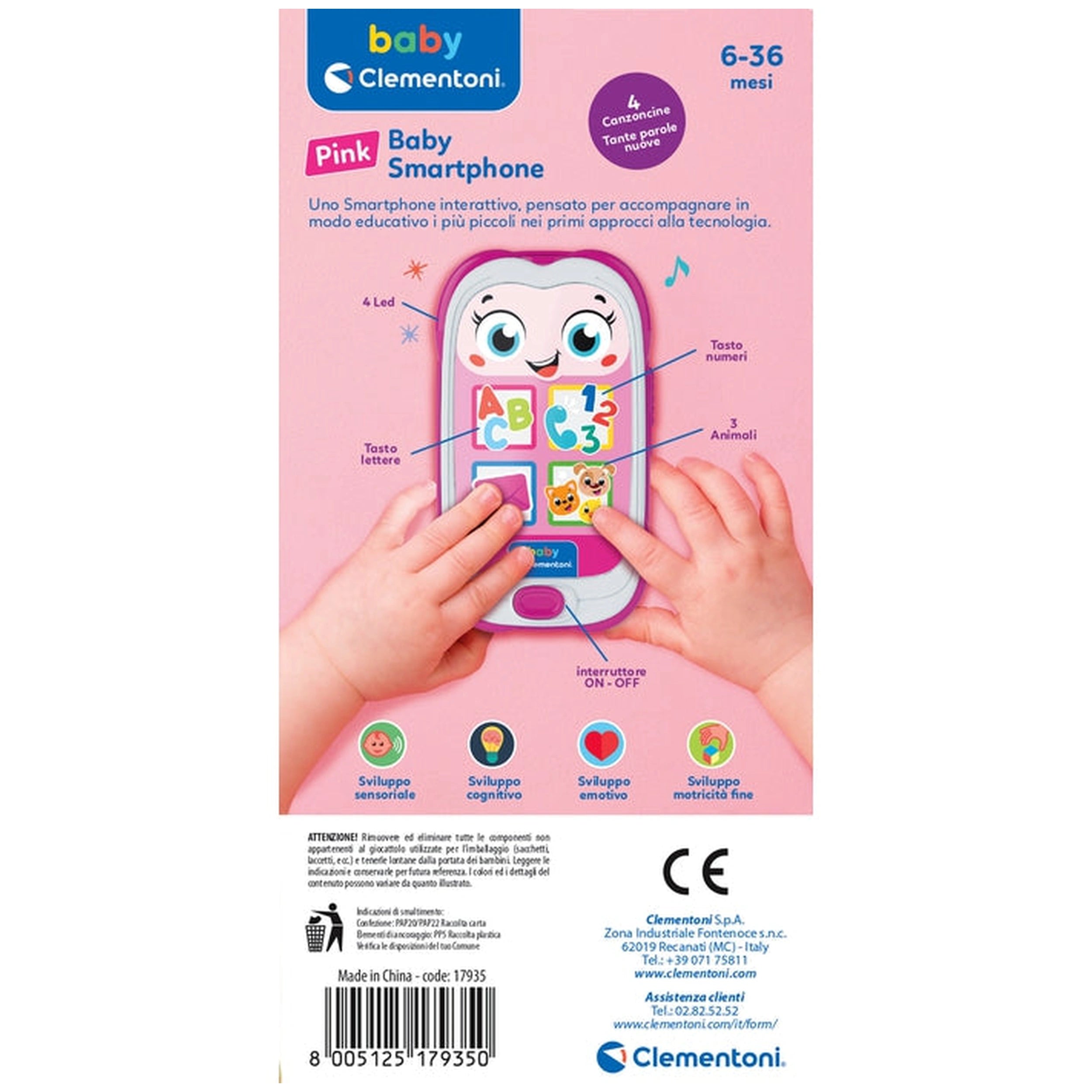 Baby-Clementoni-Baby-Smartphone-Pink-Educational-Toys