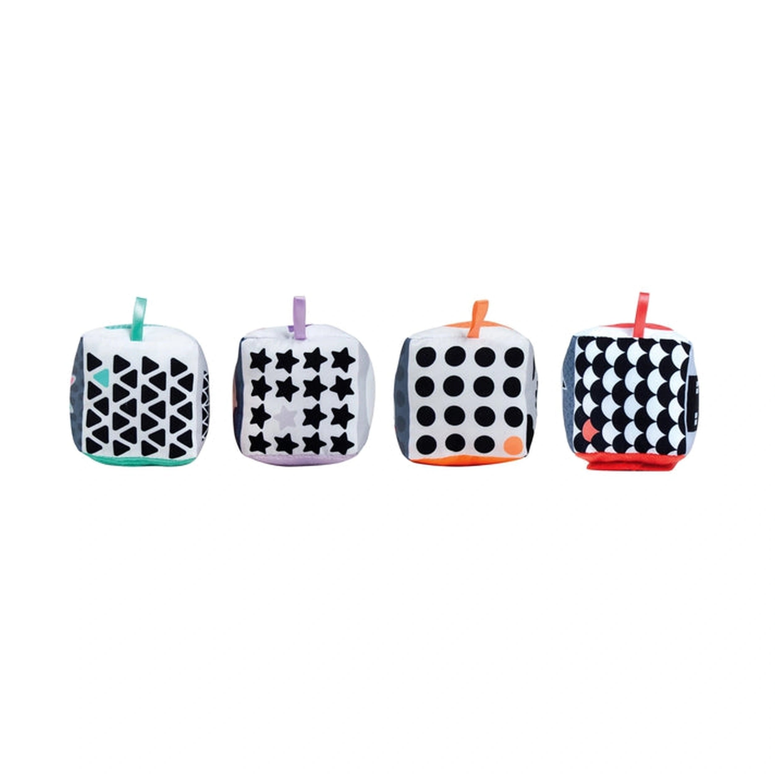 Baby Clementoni - Zwart & Wit Zachte Activiteit Blokken Baby Activiteit Speelgoed