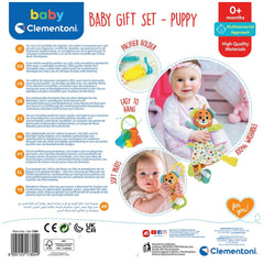 Baby Clementoni - Doudou Baby Gift Set Puppy Sorting & Stacking Toys