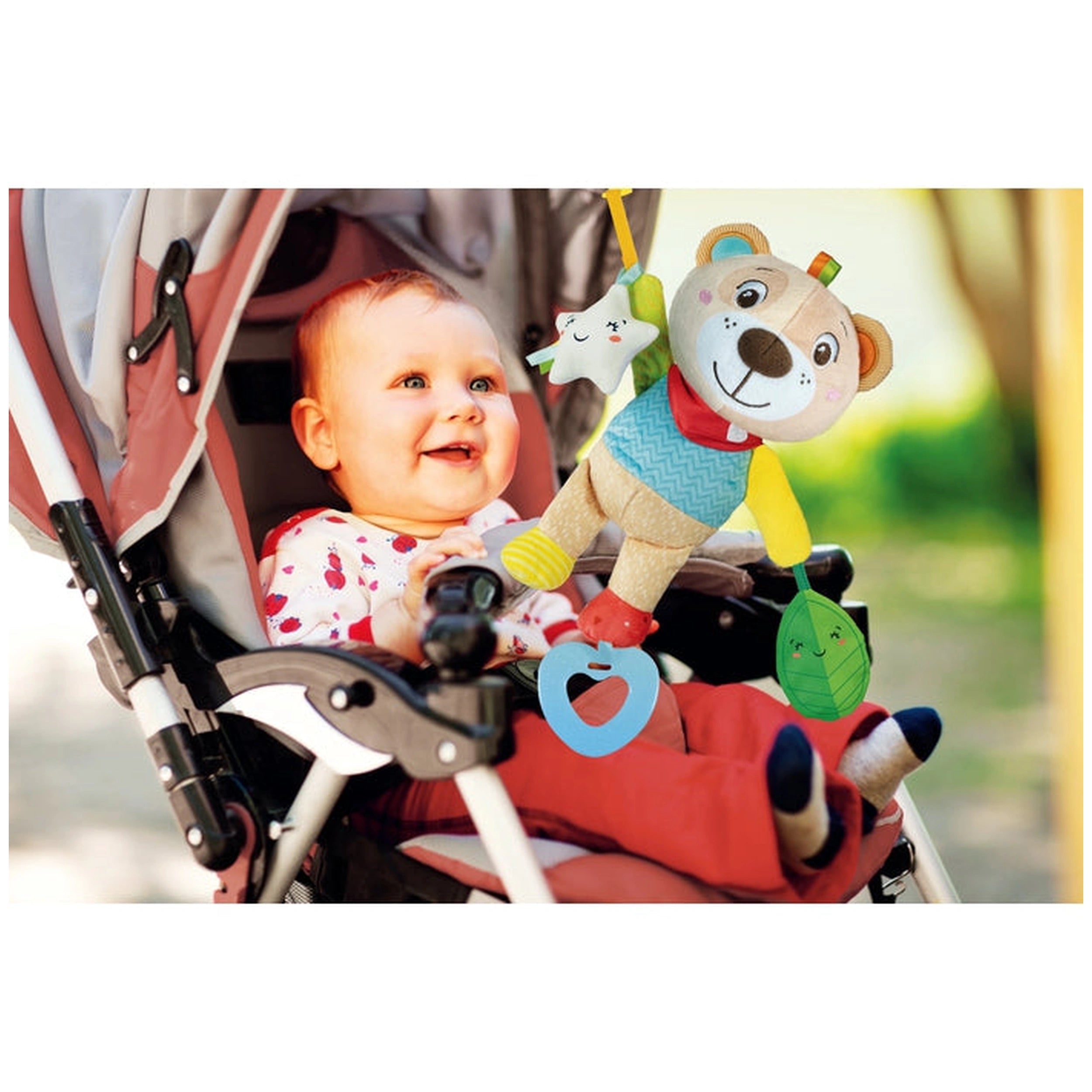 Baby Clementoni - Easy-Peasy Zachte Beer Knuffeldieren