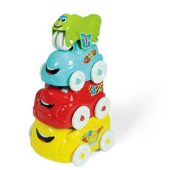 Baby Clementoni - Leuke Voertuigen Sorteer- en Stapel Speelgoed