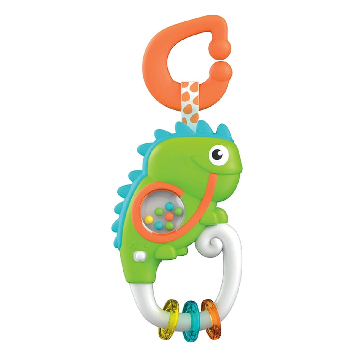 Baby Clementoni - Interactive Fun Chameleon Rattle Shake And Play