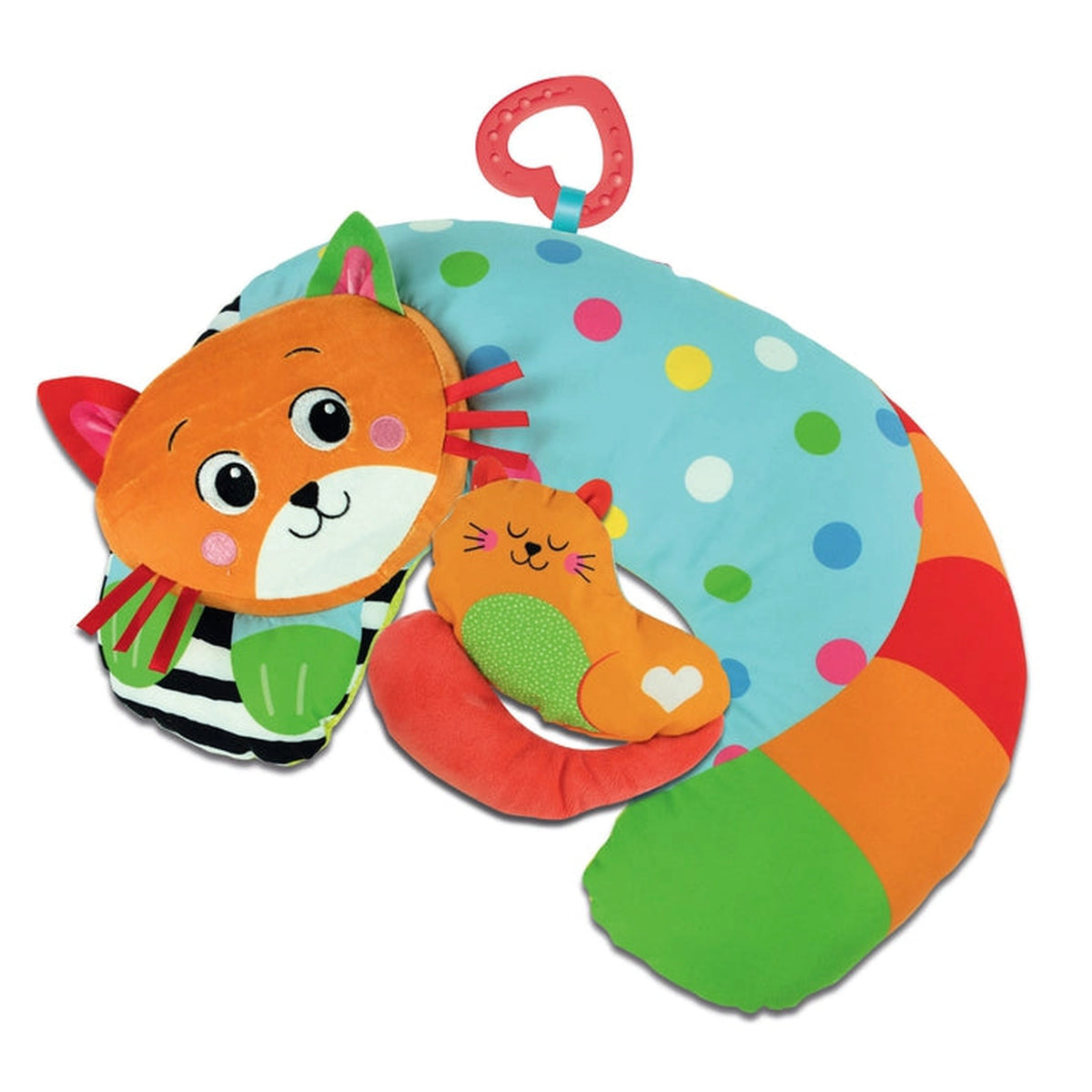 Baby Clementoni - Kitty Cat Buikligkussen