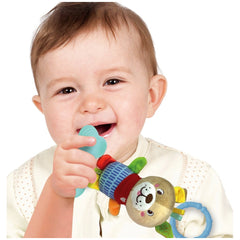 Baby Clementoni - Lovely Soft Dog Rattle