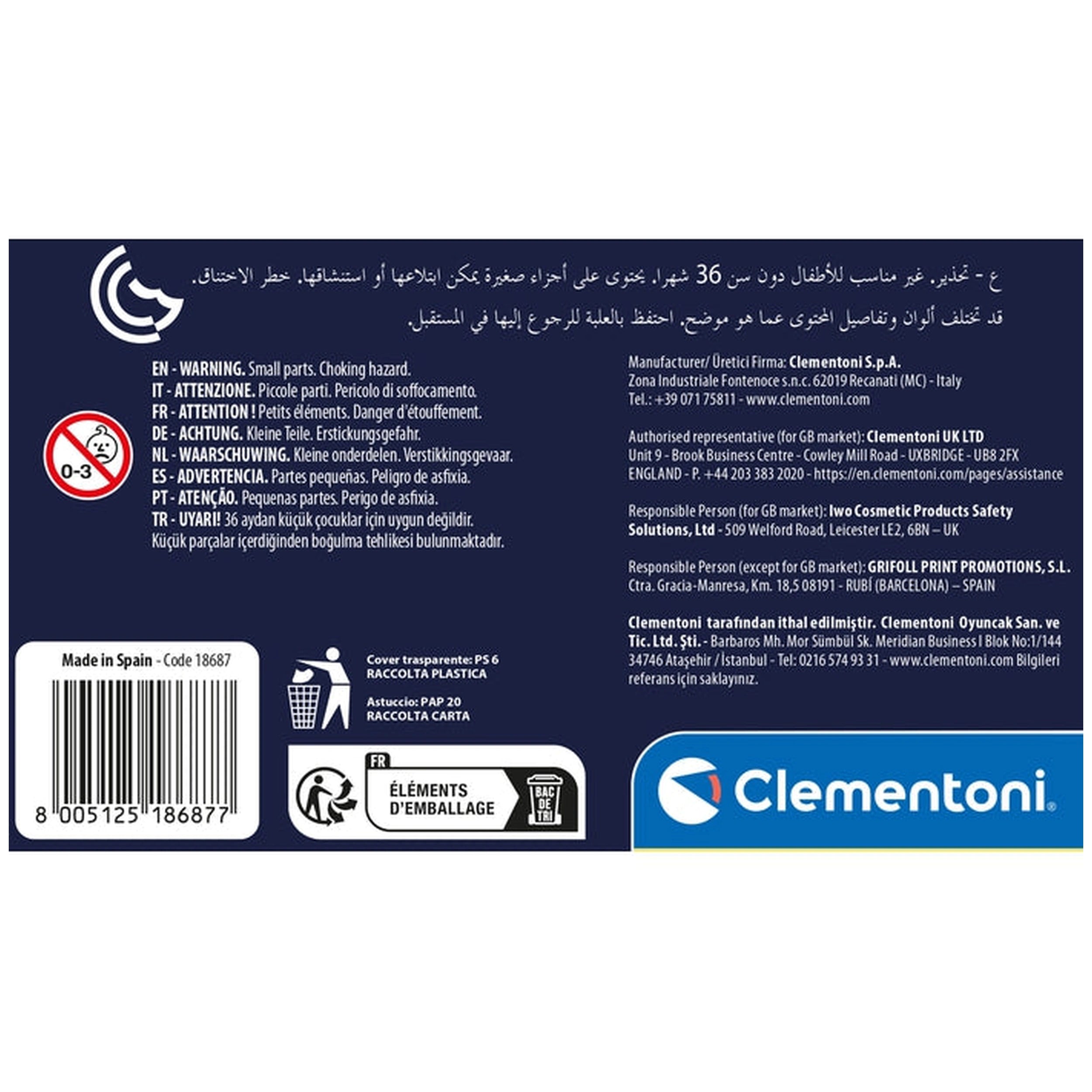 Baby Clementoni - Magic Colours Tree Baby Activity Toys