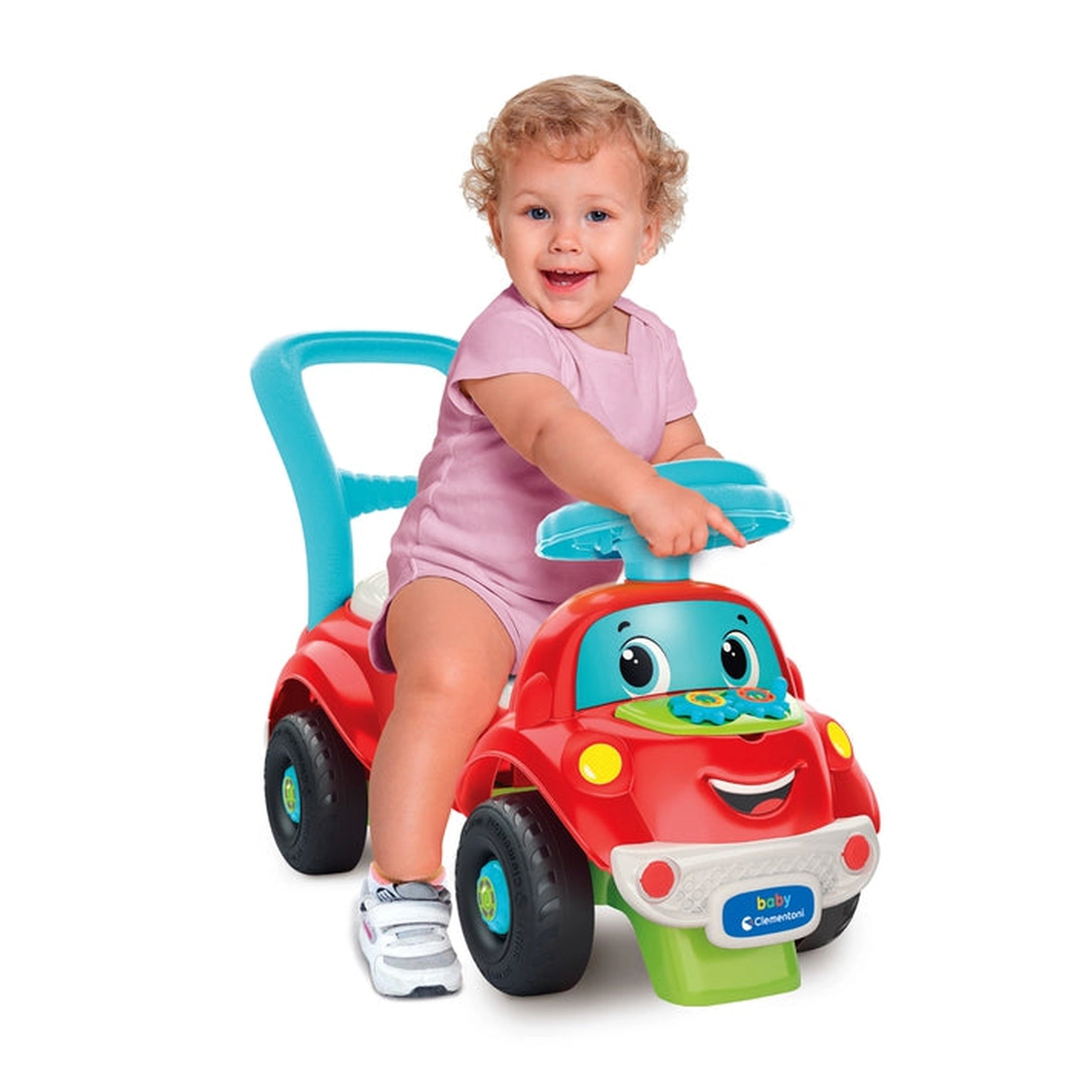 Baby Clementoni - Nicolo Go Go 3 In 1 Rijd speelgoed - Italiaanse editie