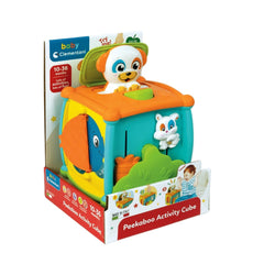 Baby Clementoni - Peekaboo Activity Cube Baby Activity Toys