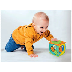 Baby Clementoni - Peekaboo Activity Cube Baby Activity Toys