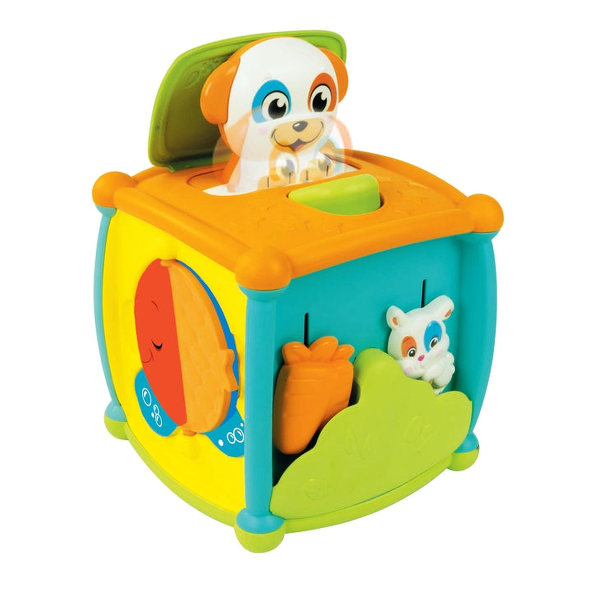 Baby Clementoni - Peekaboo Activity Cube Baby Activity Toys