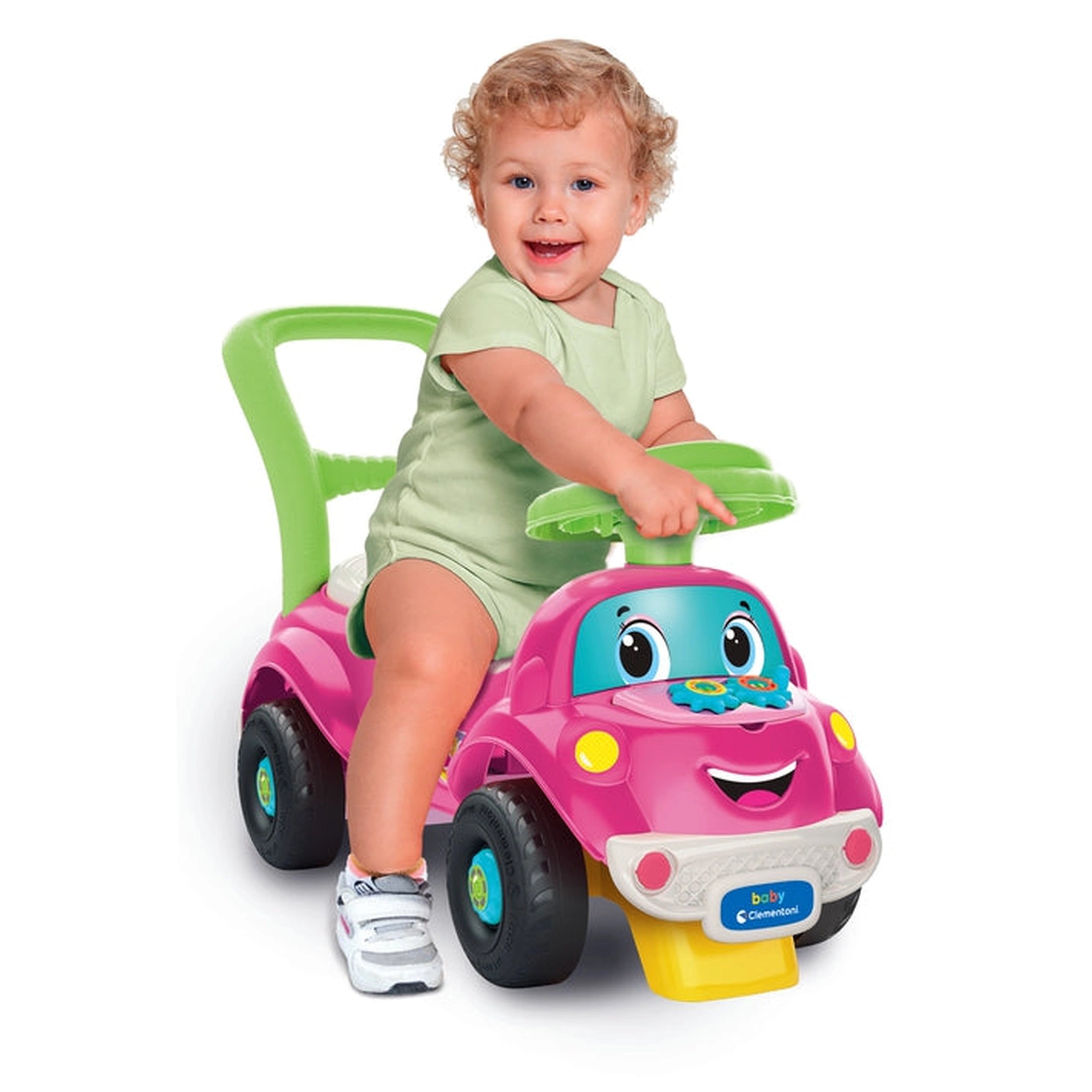 Baby Clementoni - Sofia Pronti Via 3 In 1 Rijdende Speelgoed - Italiaanse Editie
