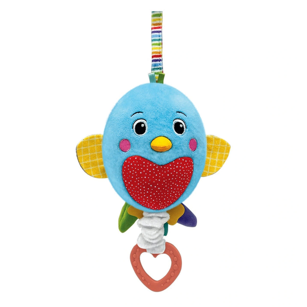 Baby Clementoni - Zachte Vogel Carillon Knuffeldieren