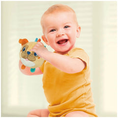 Baby Clementoni - Squeeze And Roll Animal Friends Stuffed Animals