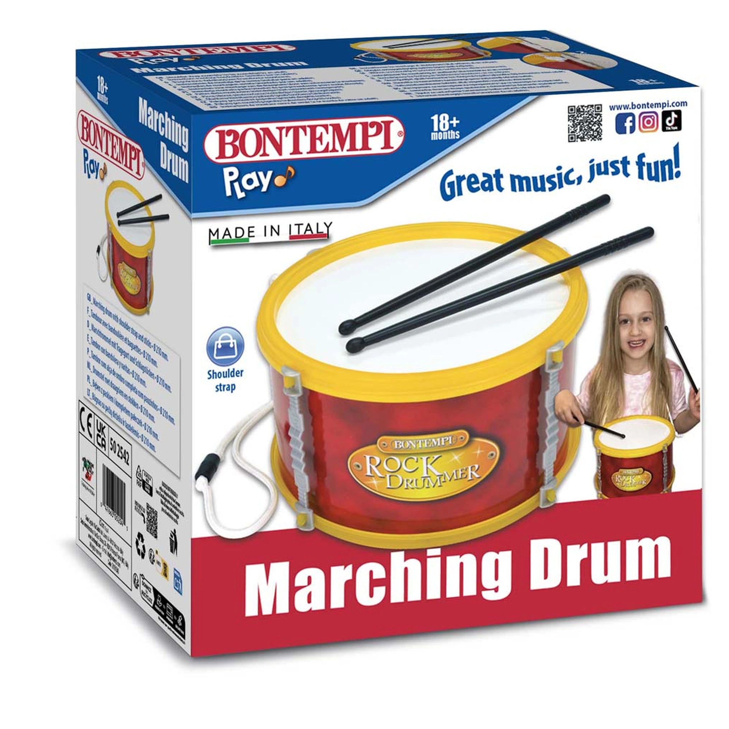Bontempi - Marching Drum - Musical Instruments