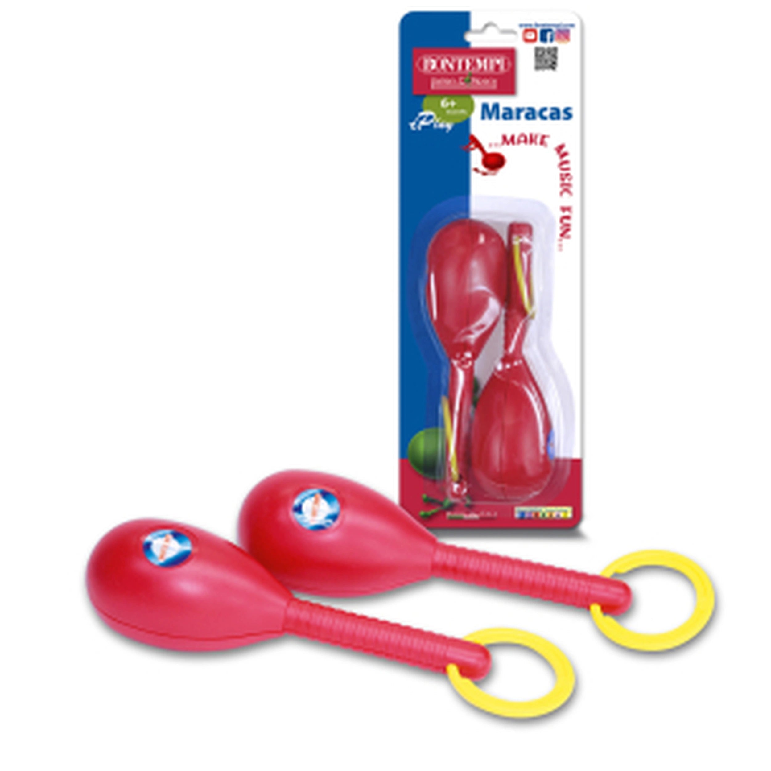 Bontempi - Houten Maracas - Muziekinstrumenten
