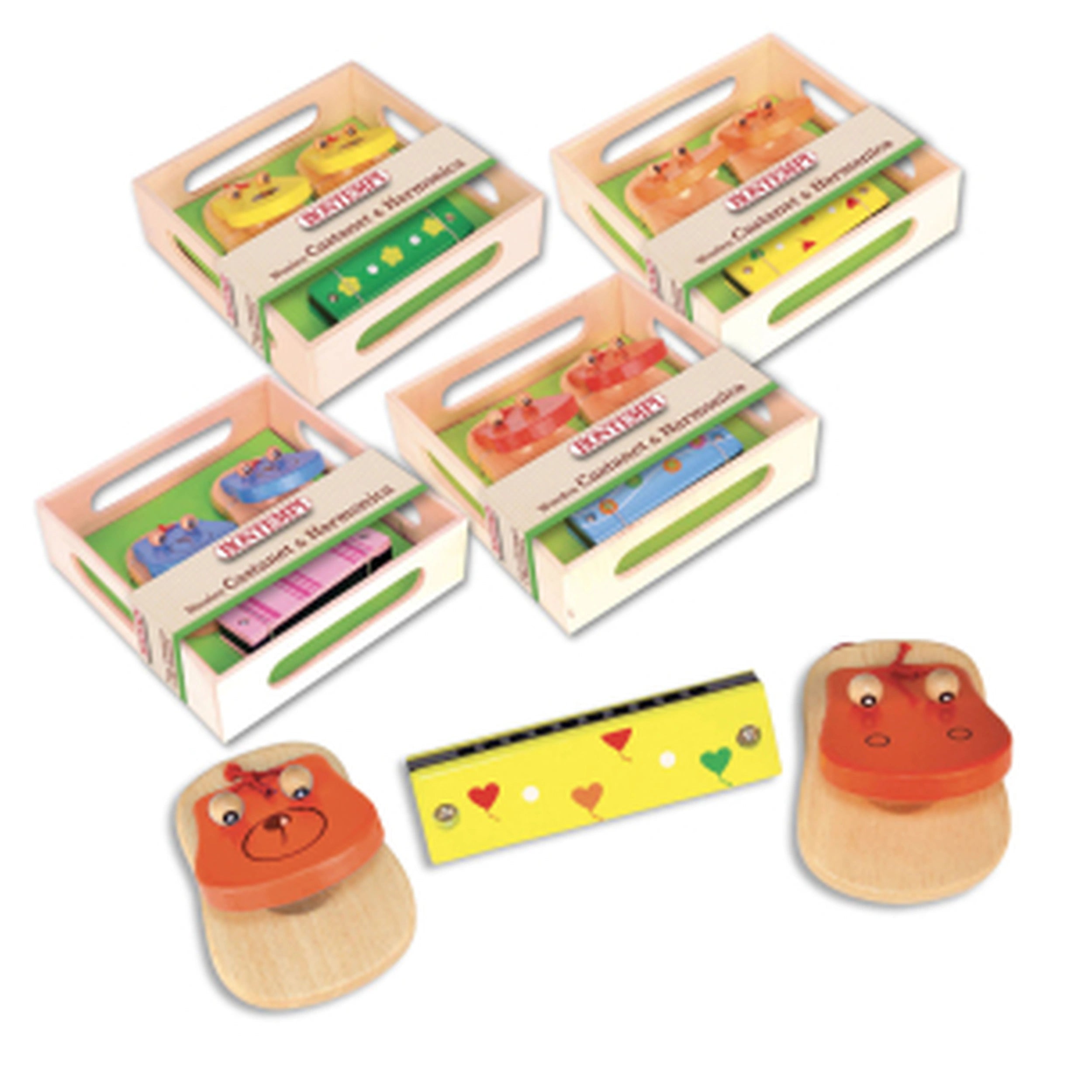 Bontempi - Houten Maracas - Muziekinstrumenten