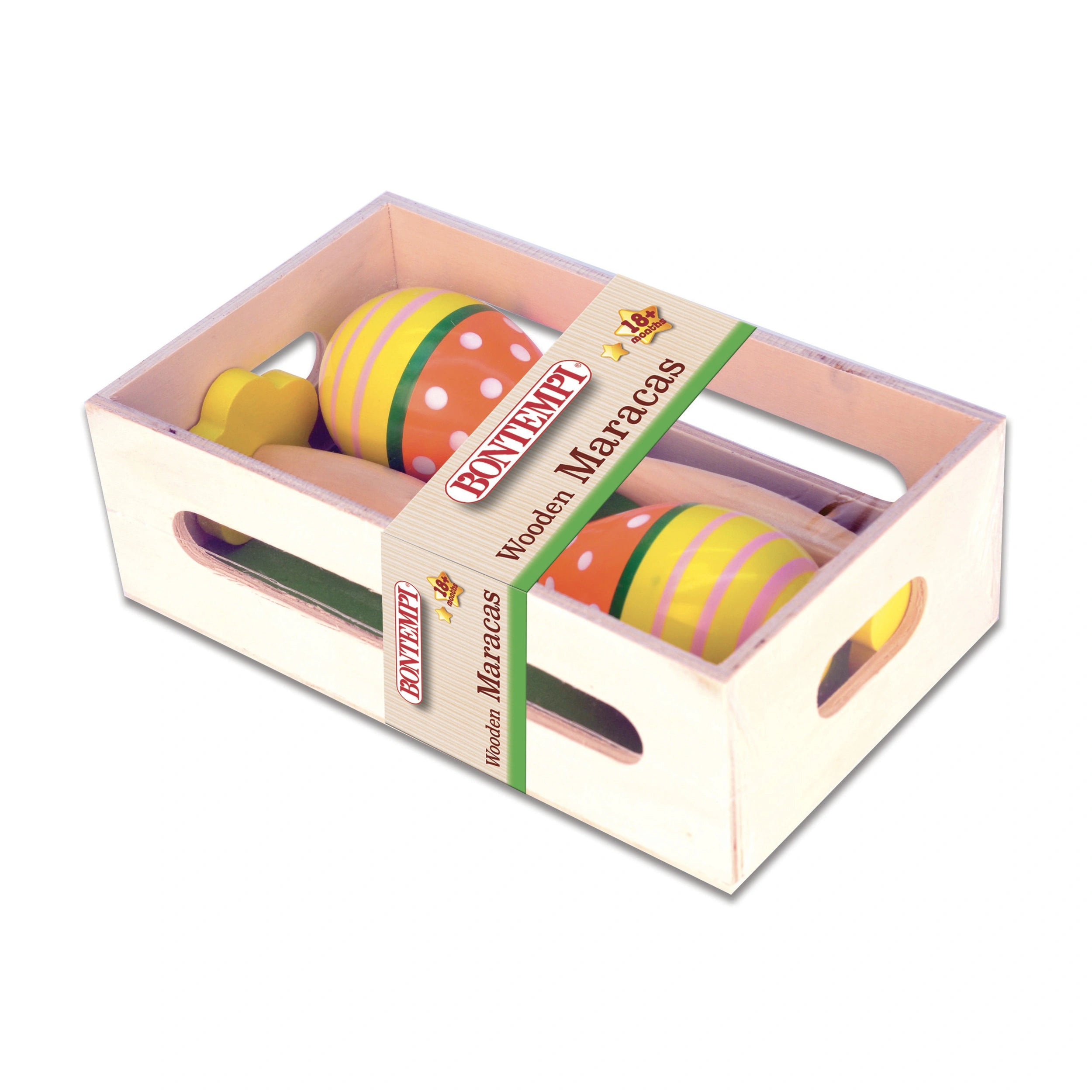 Bontempi - Houten Maracas - Muziekinstrumenten
