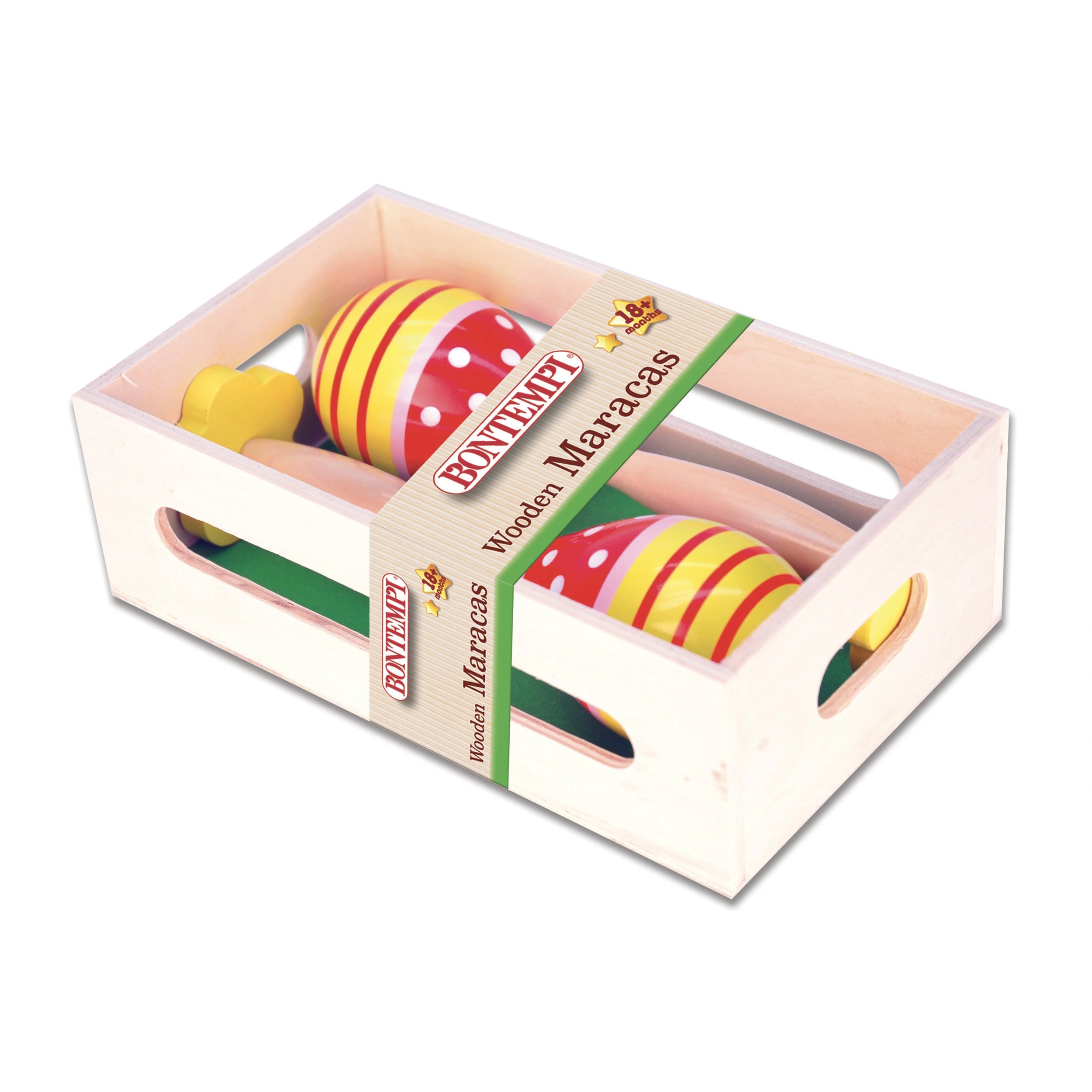 Bontempi - Houten Maracas - Muziekinstrumenten