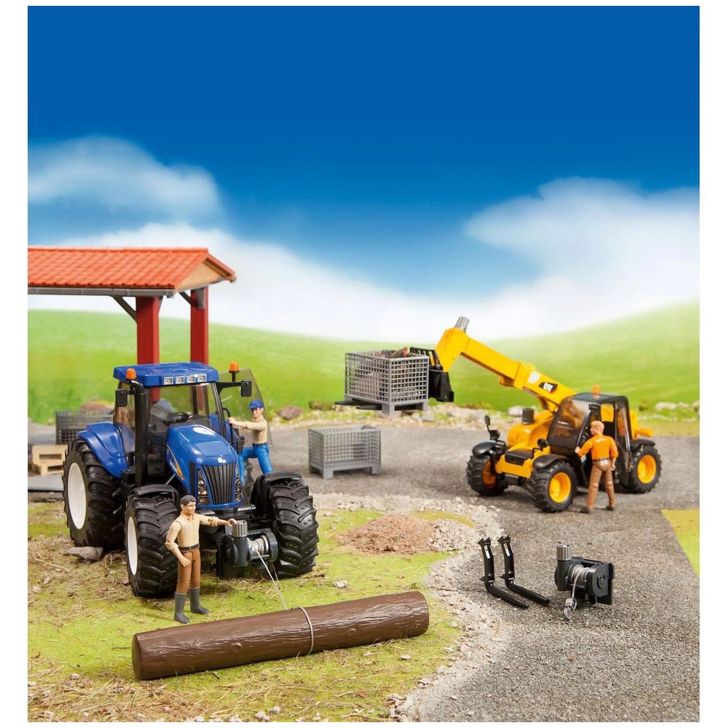 Bruder - Cat Telehandler - Play Vehicle