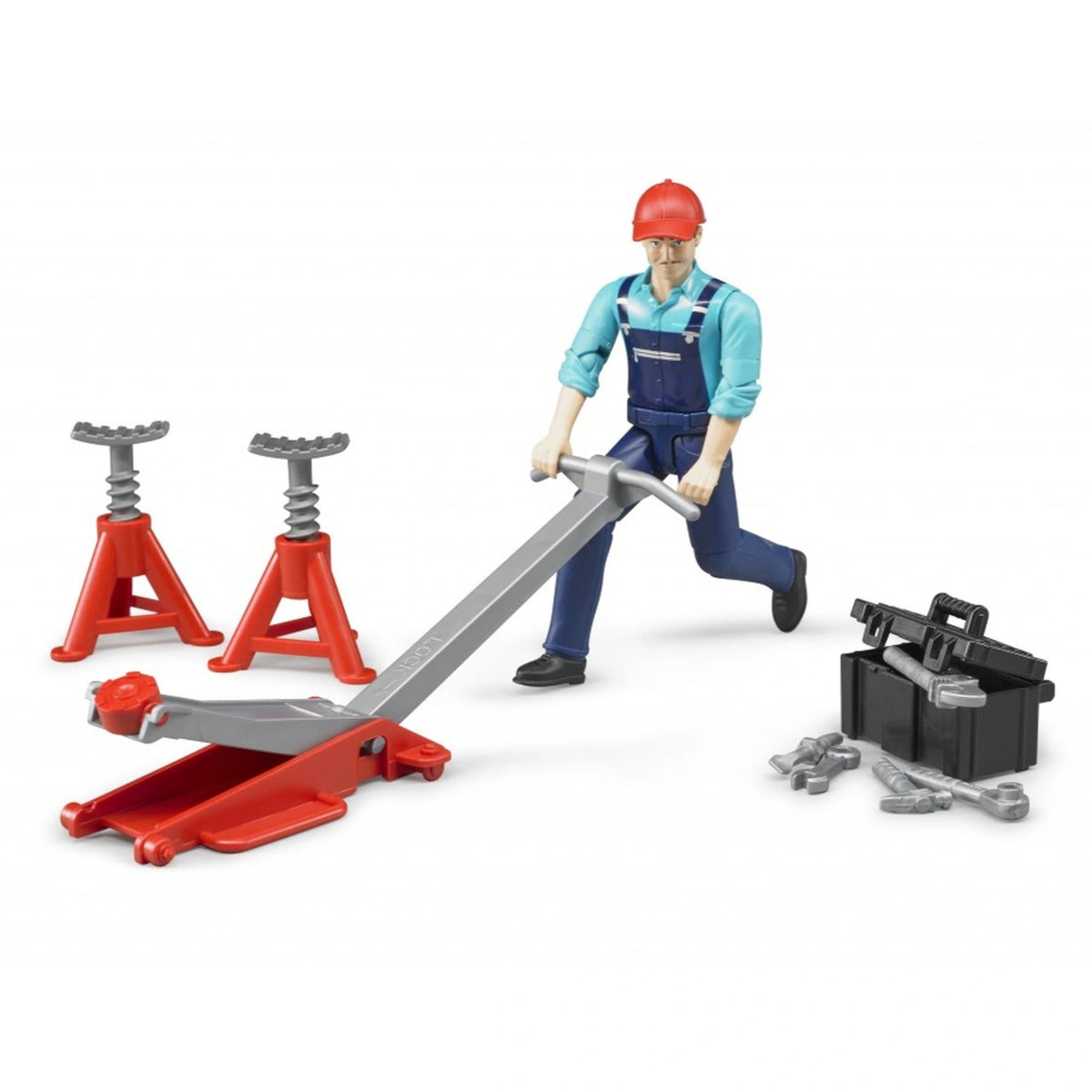 Bruder - Figure Set Garage Equipment - Action & Toy Figures