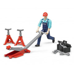 Bruder - Figure Set Garage Equipment - Action & Toy Figures