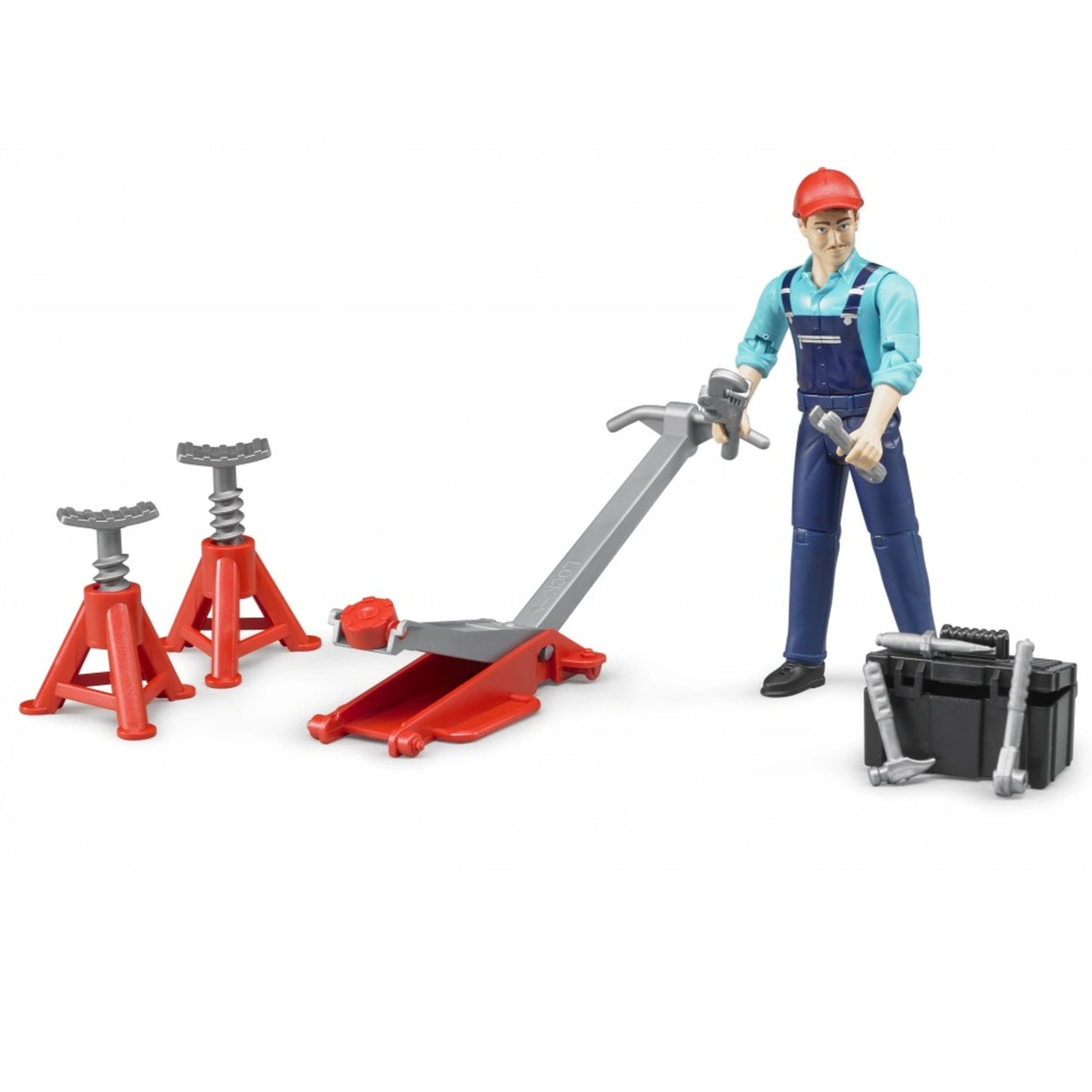 Bruder - Figure Set Garage Equipment - Action & Toy Figures